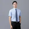 Camisas para Hombre, Camisas Blancas de Manga Larga para Hombre, Camisas de Verano Transpirables Absorbentes de Sudor Anti-arrugas para Hombre, Camisas para Hombre al por Mayor con Logo Bordado