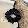 Nuevos scrunchies plisados de felpa corta estilo coreano para otoño e invierno para mujer, suaves y amigables con el cabello, gomas elásticas para coletas, cuerdas para el cabello y accesorios para el cabello