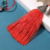Sombrero Boca de Pez de 8 cm Borla Flecos Bolsita Colgante Borla Estilo Antiguo Ropa Accesorios al por Mayor Joyería Hecha a Mano Gran Cantidad Precio Bajo