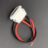 Enchufe Hembra Tipo-C de 2 Pines con Lámpara de Inyección de Cable Puerto de Carga Ovalado Cable Tipo-C Enchufe Hembra de Puerto USB C