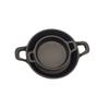 Mini sartén de doble oreja, sartén redonda de hierro fundido, barbacoa doméstica, sartén pequeña, sartén pequeña, sartén redonda para barbacoa, barbacoa