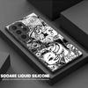 Capa de Celular Samsung Desenho Animado Comércio Exterior Adequada para S25 Capa de Celular Personalizada Tendência S24 Capa Protetora de Vidro S22