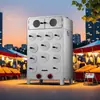 Máquina para hornear batata horno puesto especial artefacto estufa para asar maíz flujo de gas batata asada máquina de batata comercial