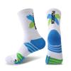 Calcetines de yoga de media caña antideslizantes de algodón absorbentes del sudor anti-desgaste calcetines de fitness para interior calcetines de baloncesto calcetines deportivos para hombres y mujeres