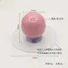 Puxador Cerâmico Colorido no Mesmo Estilo do Xiaohongshu, Puxador Simples Colorido de Furo Único, Puxador de Gaveta e Armário Estilo Americano