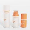 Fornecedor Fabricante 15ml 30ml 50ml Frasco de Loção Essência Pp Plástico Frasco a Vácuo Pressione para Liberar Líquido
