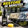 AUTOGO Líquido Restaurador de Faros Automotrices Fórmula de Protección Nano Renueva la Capa Superficial de las Pantallas para Resistir la Oxidación Solar