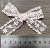 Nuevos Accesorios para el Cabello de Encaje con Lazos de Malla Dulces y Elegantes Accesorios para la Ropa Encaje Decorativo de Recorte de Encaje para Manualidades