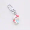 Nuevo Llavero de Gato Kt Mejor Amiga Pareja Accesorios para Llavero Colgante Teléfono Móvil Colgante Lindo Joyería