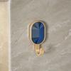 Gancho de joya sin perforaciones de viscosa resistente, resistente a la carga, para puerta trasera de cocina, baño, gancho sin costuras, gancho de pared, estilo lujoso y ligero