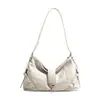 Bolso tote de gran capacidad estilo retro transfronterizo para mujer, nuevo bolso de moda otoño e invierno 2026 para mujer, para llevar al hombro y cruzado, para el trabajo