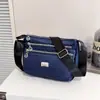 Bolso de hombro de comercio exterior para mujer, bolso casual para compras y para el día a día, bolso de tela de nailon ligero, gran capacidad, bolso cruzado simple
