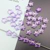 Brincos, Grampos de Cabelo, Materiais para Pulseiras de Miçangas Artesanais DIY, Colares, Acessórios para Joias, Pétalas de Vidro, Estrelas de Cinco Pontas, Miçangas de Vidro