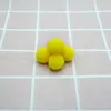 Paquete pequeño en stock Bola de pelo de alta elasticidad Bola pequeña de pelo de poliéster Bola de felpa colorida Bola de pelo hecha a mano accesorio de bola de pelusa para DIY