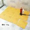 Tapete de Banheiro Patchwork Amazon para Casa Chuveiro Antiderrapante Tapete de Chão Vazado Impermeável Tapete para Pés de Vaso Sanitário Chuveiro