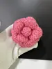 Acessório de Moda de Seda de Alta Qualidade 8cm Flor de Camélia Ultra-Resistente com Broche e Presilha Dupla Utilização
