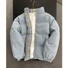 Chaqueta de retazos a cuadros estilo americano transfronteriza de ajuste limpio, chaqueta acolchada de algodón, otoño e invierno, holgada, tacto de alta gama, chaqueta acolchada de algodón engrosada, prenda de abrigo