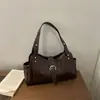 Nova Moda 2026 Bolsa Feminina para o Trabalho, Grande Capacidade, Simples Retrô Casual de Ombro Único, Bolsa de Mão Estilosa e Versátil