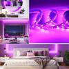 Fita de LED USB 5V Luzes Rosa Decoração de Quarto de Meninas Luz de Fundo de TV 3 Teclas Dimerização SMD2835 60 LEDs/m Lâmpada Colável