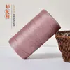 Fio de seda gelada, fita plana de algodão mercerizado e linho para almofadas tecidas à mão DIY, sapatos, chapéus de proteção solar primavera/verão e tecelagem de bolsas