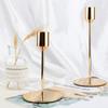 Candelabro de una sola cabeza de Amazon, adorno nórdico vintage para vela, mesa de comedor, adornos para velas, accesorios de boda, candelabro decorativo.