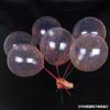 Globos de Espuma Succionadora Transparentes con Lentejuelas Creativos de Moda al por Mayor para Actividades Callejeras con Escaneo de Código QR, Regalos Promocionales para Microempresas