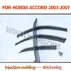 Adecuado para Honda Accord 2003-2007 Ceja de Lluvia para Ventana Deflector de Lluvia para Puerta de Accord Decoración de Modificación