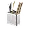 Suporte para Hashi de Aço Inoxidável Gaiola Suspensa para Hashi de Cozinha Rack Quadrado com Drenagem Caixa de Armazenamento Doméstica à Prova de Mofo Uso Comercial