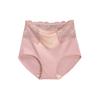 Ropa interior de grafeno explosivo, absorbente de humedad, para mujer, de cintura alta, con encaje, antibacteriano, de algodón puro, estilo japonés.
