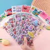 Pegatinas de Burbujas para Niños Pegatinas 3D de Princesas Pegatinas de Dibujos Animados Pegatinas Estéreo Creativas Pegatinas de Recompensa Juguete Premios