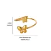 Colección de Anillos de Acero de Titanio Transfronteriza, Diseño de Nicho, Anillos de Alta Gama para Mujer, Anillos Ligeros de Lujo para el Dedo Índice, Joyería de Acero Inoxidable al por Mayor