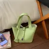2026 Nova Bolsa Cesta Elegante de Comércio Exterior, Bolsa de Mão Simples e de Alta Qualidade, Bolsa Saco Versátil Popular