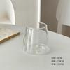 Taza de Agua Cónica de Vidrio Borosilicato Creativa Monte Fuji Transparente Taza para Jugo Vaso para Bebidas Vaso para Cóctel
