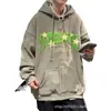 Sudadera con capucha nueva de Otoño e Invierno Sudadera estampada juvenil moderna Top casual holgado y cómodo Chaqueta juvenil