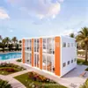 Local Cênico Hotel e Pousada Cabana de Maçã, Villa de Aço Leve de Alto Padrão, Solário Móvel, Fabricante de Dormitório-Cápsula Espacial