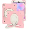 Capa Protetora para iPad Silicone Anti-Queda 9ª Geração 10.2 polegadas Capa para Tablet Apple Bolsa Infantil Suporte Horizontal e Vertical Colorida