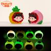Precio Especial de Fábrica: Figuritas de Frutas Luminosas Adornos de Resina Muñecas de Caja Sorpresa Decoraciones para Colgar en el Coche Accesorios de Bricolaje