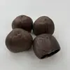 Lançamento de Novo Produto Kit de Material para Sino de Vento de Casca de Fruta Sino de Água de Fruta Preta Indonésia Madeira de Sino Natural Casca de Fruta Natural Fabricante de DIY Atacado