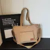 Estilo Coreano Ins Nuevo Estilo Bolso Cruzado Gran Capacidad Bolso de Mano Bolso de Compras de Moda Bolso para Mamá Bolso de Hombro para Mujer