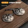 Címbalos de Dedos de Latón Hechos a Mano en Nepal Instrumento de Percusión Ding Xia Instrumento de Yoga Cascabel de Metal Tirar de Cobre Despertar de Yoga