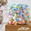 100g ovillo pequeño ovillo de lana hilo de frijol cojín manta tejido a mano almohada muñeca alfombra ventanal diy lana