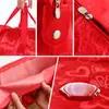 Bolsa de Almacenamiento para Colcha de Boda Bolsa de Empaque para Colcha de Algodón Feliz Dote de la Novia Bolso de Mano para Regalo Suministros Venta al por Mayor Coche de Boda