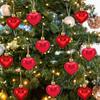 Suministros para fiestas de Amazon, regalo de San Valentín, decoración de amor, 12 piezas/caja de colgante de amor
