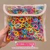 Diadema Elástica y No Dañina para Niñas Bebés, Ligas para el Cabello de Bebé Lindas, Ligas de Alta Resistencia para Niñas Pequeñas