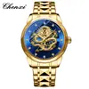 Reloj de pulsera CHENXI/Chenxi Marca Dragón Dorado Reloj para hombre transfronterizo venta al por mayor reloj de cuarzo impermeable calendario reloj para hombre