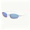 Gafas de sol deportivas para ciclismo al aire libre, marco negro, marco estrecho único, bloqueadoras de sol, adelgazantes, versátiles, gafas de sol para hombre en stock