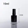 Frasco de Esmalte Sub-frasco 5ml10ml15ml Frasco de Vidro Transparente Vazio Pincel Largo Dupont Frasco de Cola Atacado