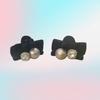 Tiktok mesmo estilo novo doce superfície AB elegante conta Diamante pequeno prendedor estilo coreano preto luxo leve strass pequeno prendedor