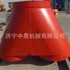 Distribuidor de Aire para Minería Zhongsheng Distribuidor de Aire para Túnel de Mina Diámetro 800mm Hierro Anti-Retorno Conducto de Aire