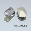 Taladro de uñas Dongzhou de 8 x 6 mm, pequeño cojín K9, taladro de punta inferior, accesorios de joyería para bricolaje, taladro de uñas de ángulo redondo cuadrado largo, súper flash